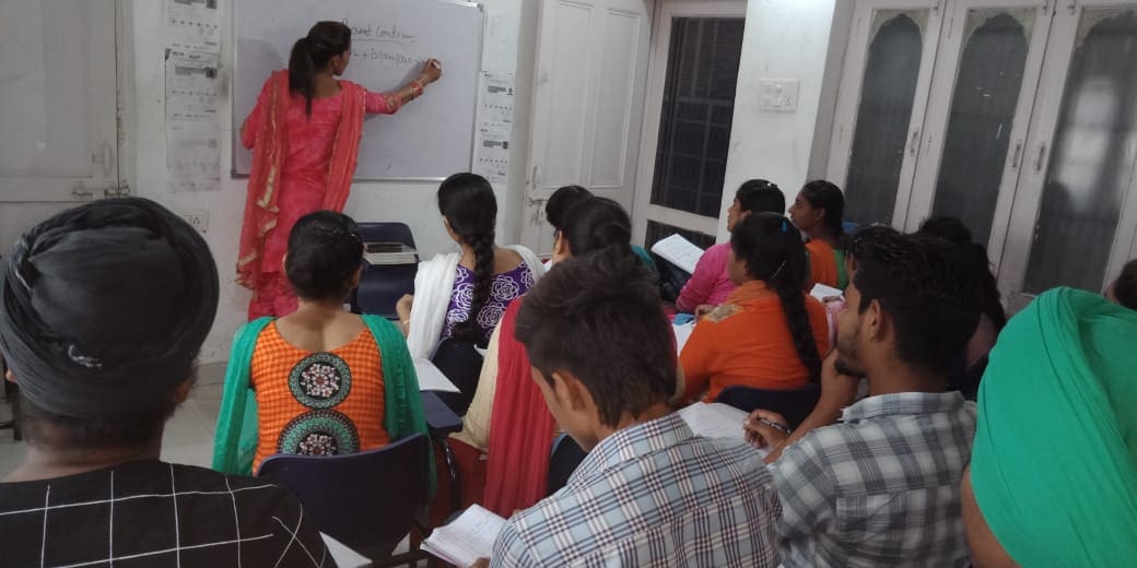 IELTS coaching class at Flysky Moga